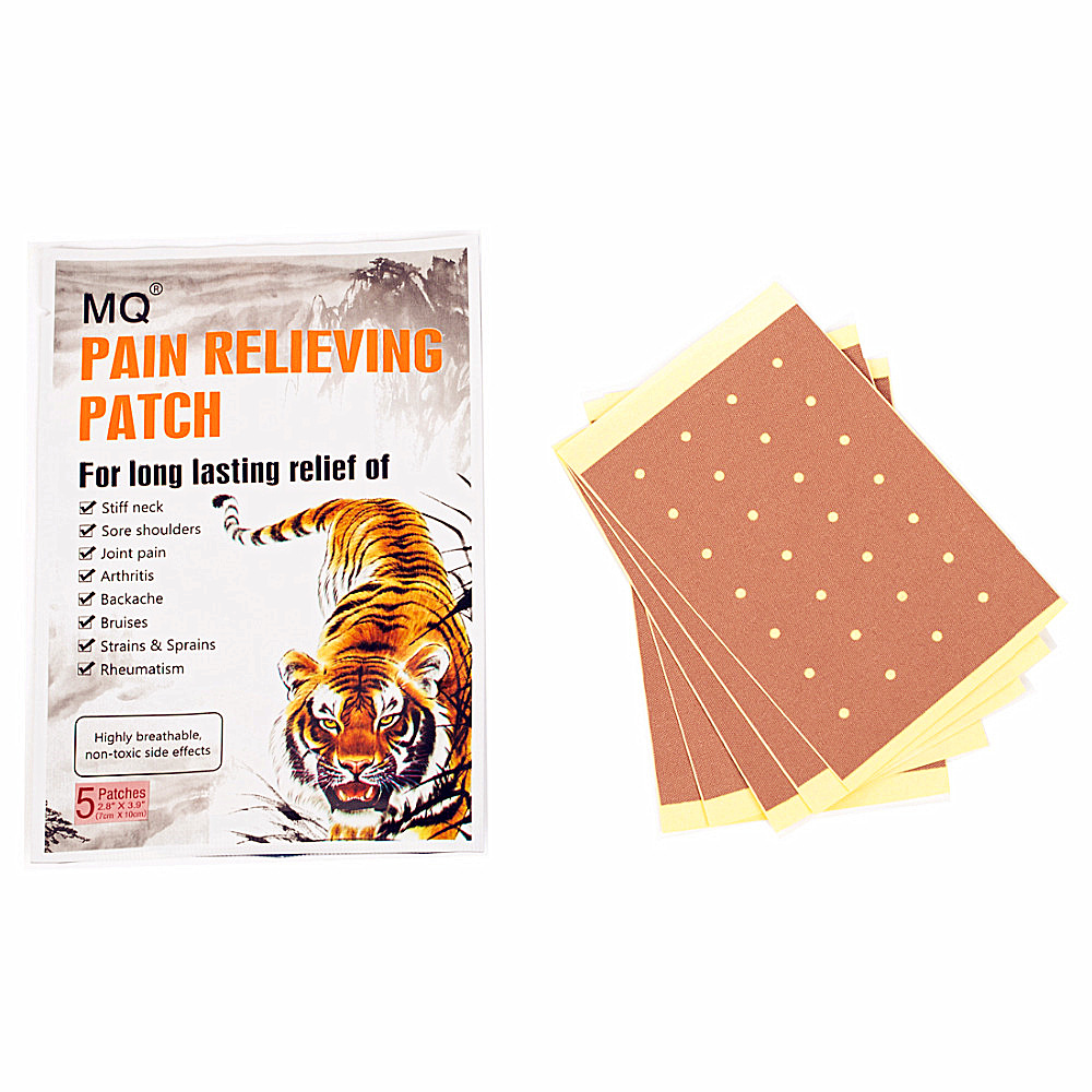 Cross-border foreign trade wholesale MQ tiger paste English version of lumbar vertebra cervical vertebra paste shoulder circumference paste joint paste a generation of hair
