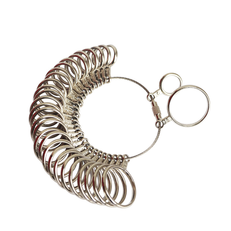 Oudu Meidu Port Daily Ring Ring Hand Inch Ring Finger Ring Size Measurement Number Ring Tool