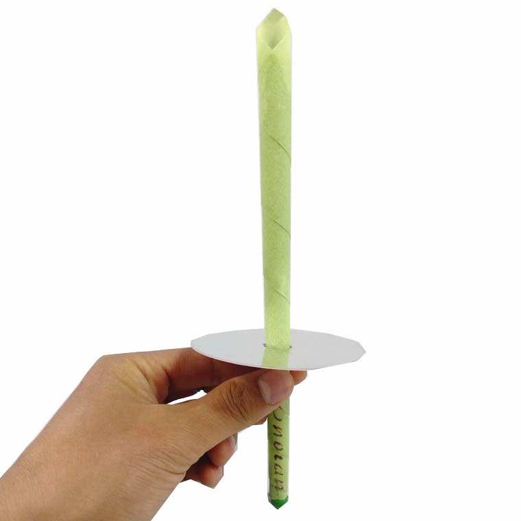 Ear candle tray ear holder flame retardant gray card paper holder paper holder beeswax holder ear candle accessories gasket paper card holder tray