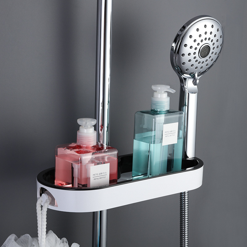 SOURCE manufacturer bathroom shower rack punch-free bathroom lifting shower tray bathroom soap tray