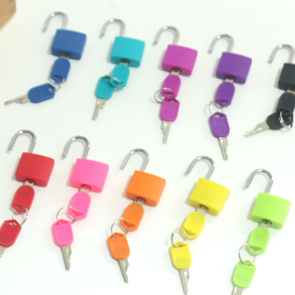 Montessori teaching aids children's early education Montessori key lock sensory toy Montessori color small lock learning unlock