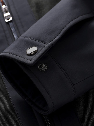 Dad Clothes Spring and Autumn Thin Jacket Men's Middle-aged and Elderly Men's Loose Jacket Men's Grandpa Top Winter Clothes Men's