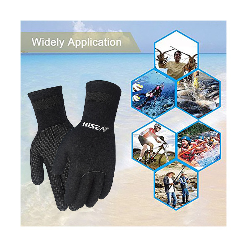 Hisea diving gloves non-slip cold-proof warm hand snorkeling scratch-resistant diving sports equipment a generation of hair