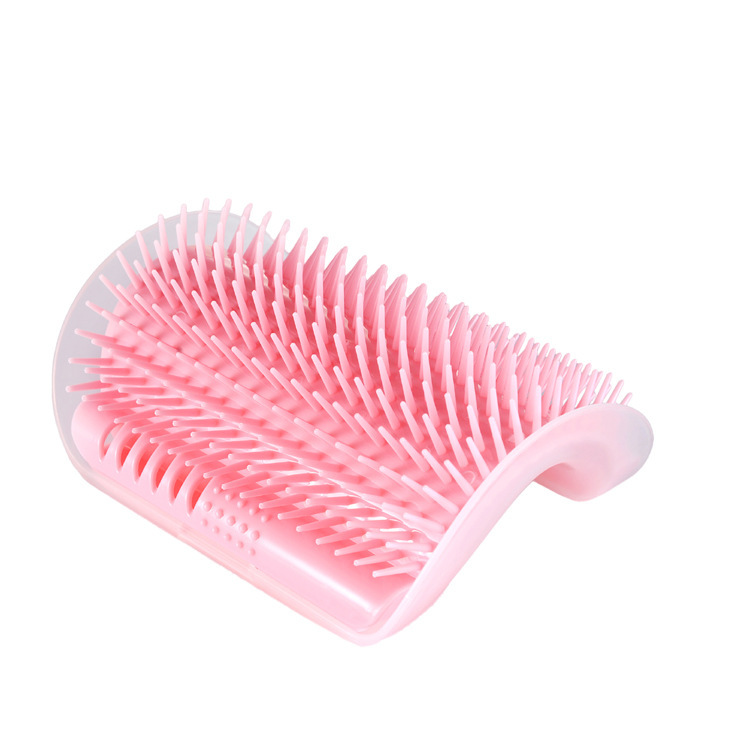 Pet Cat Corner Hair Rubbing Massager Cat Scratching Itch Scratching Itch Scratching Device Cat Comb Massage Corner Brush