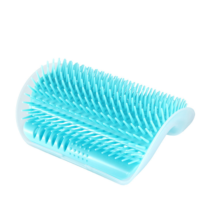 Pet Cat Corner Hair Rubbing Massager Cat Scratching Itch Scratching Itch Scratching Device Cat Comb Massage Corner Brush