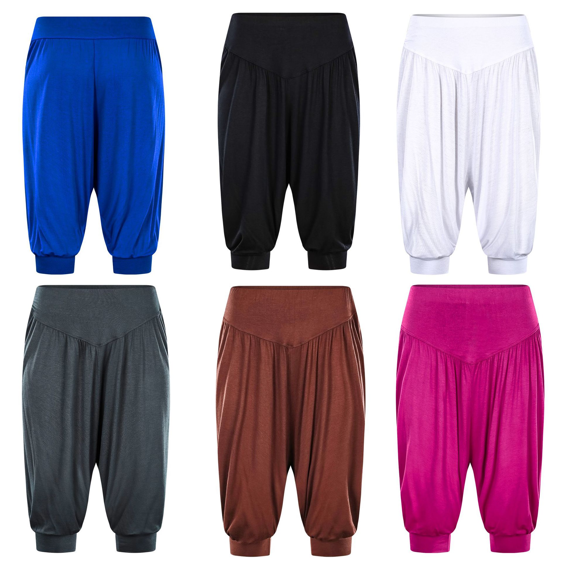 New seven points yoga pants running pants modal bloomers loose high waist training pants a generation of hair