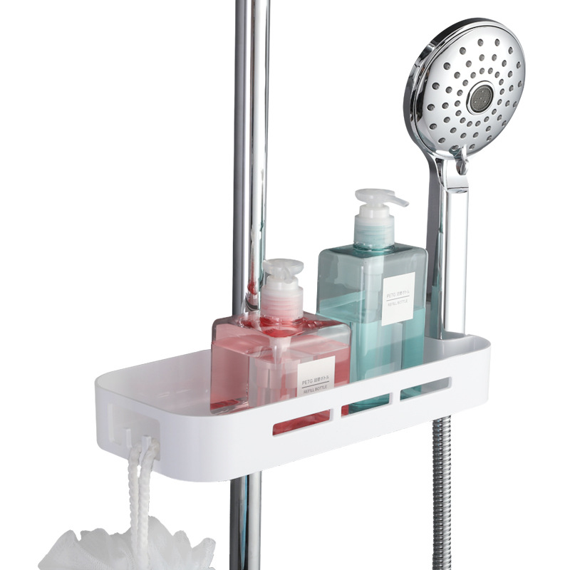 Bathroom shower rack punch-free bathroom lifting shower tray bathroom soap tray factory outlet