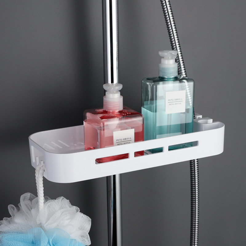 Bathroom shower rack punch-free bathroom lifting shower tray bathroom soap tray factory outlet
