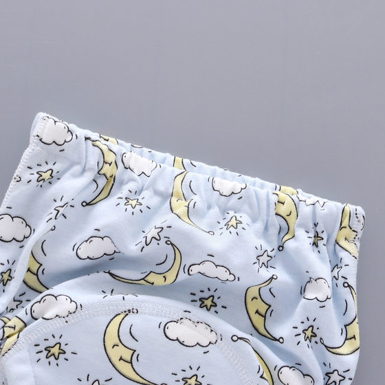 Baby training pants washable 6-layer gauze diaper pocket learning pants baby cloth diaper breathable diaper spring and summer