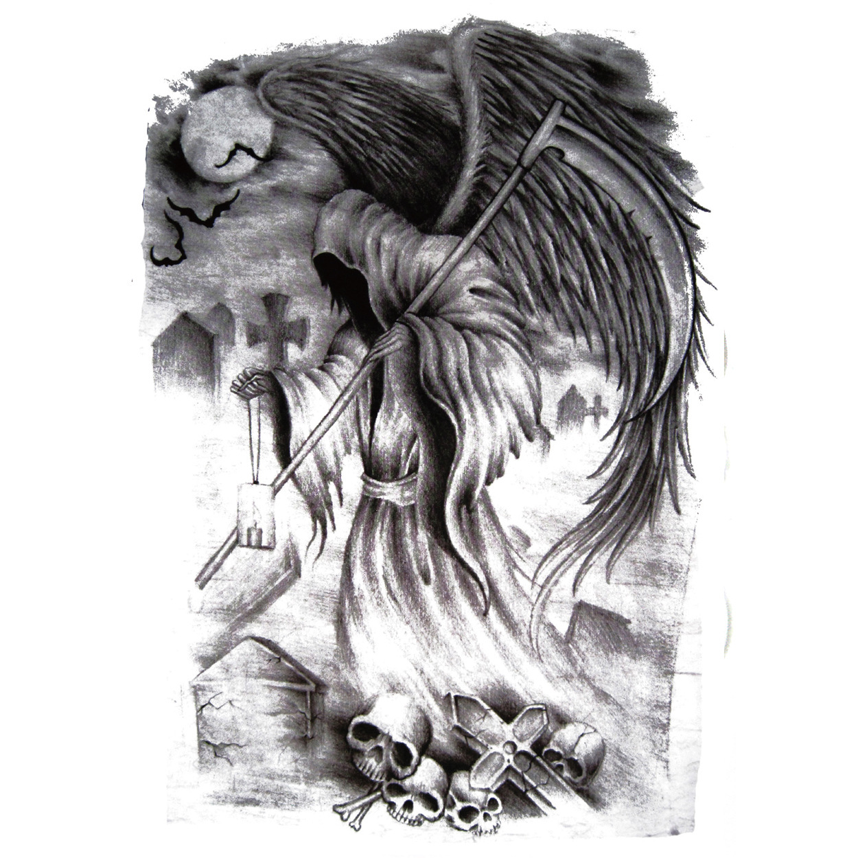 Waterproof big picture full back tattoo tiger lion monkey king zhaoyun guan gong dragon factory in stock wholesale