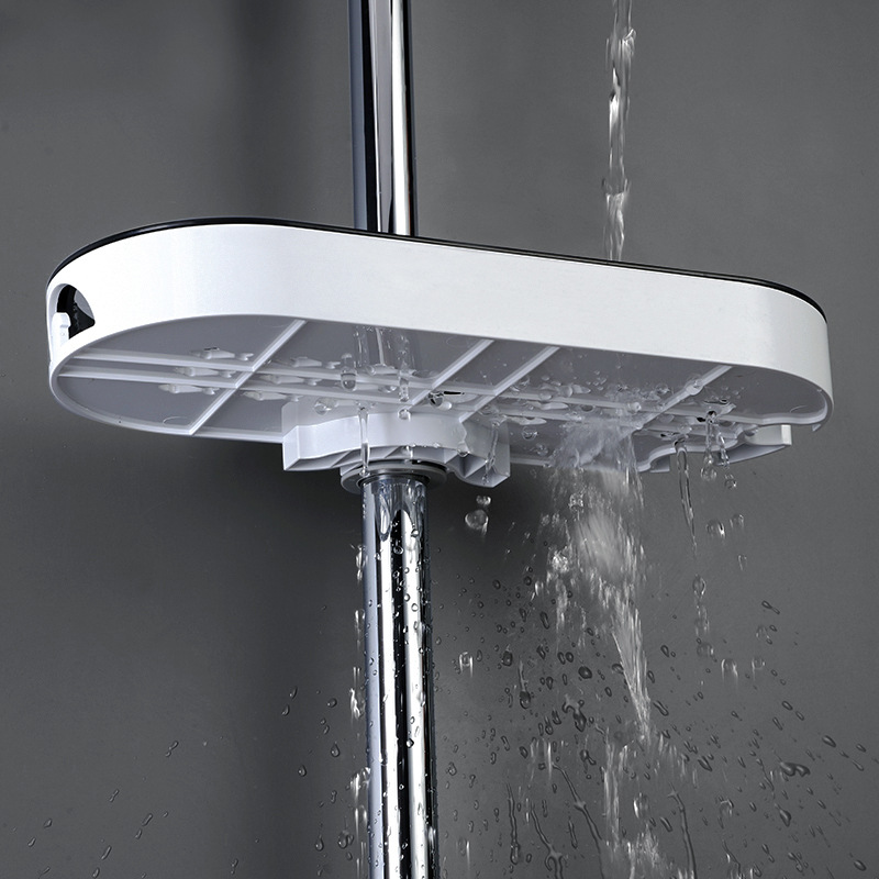 SOURCE manufacturer bathroom shower rack punch-free bathroom lifting shower tray bathroom soap tray