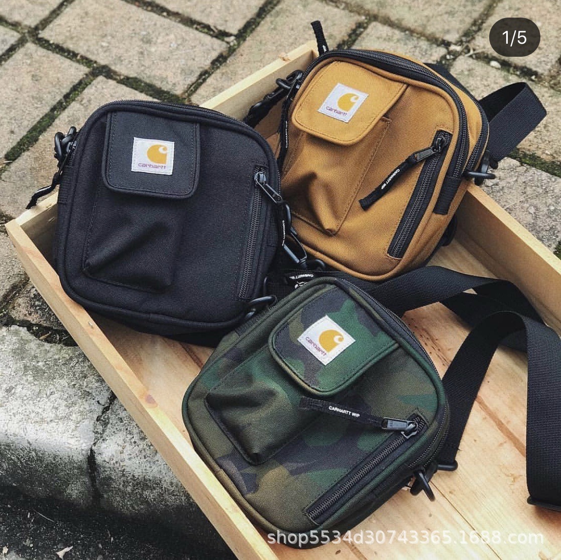 New Oxford cloth crossbody bag couple Harajuku Carhart small bag fashion trend shoulder bag in stock wholesale