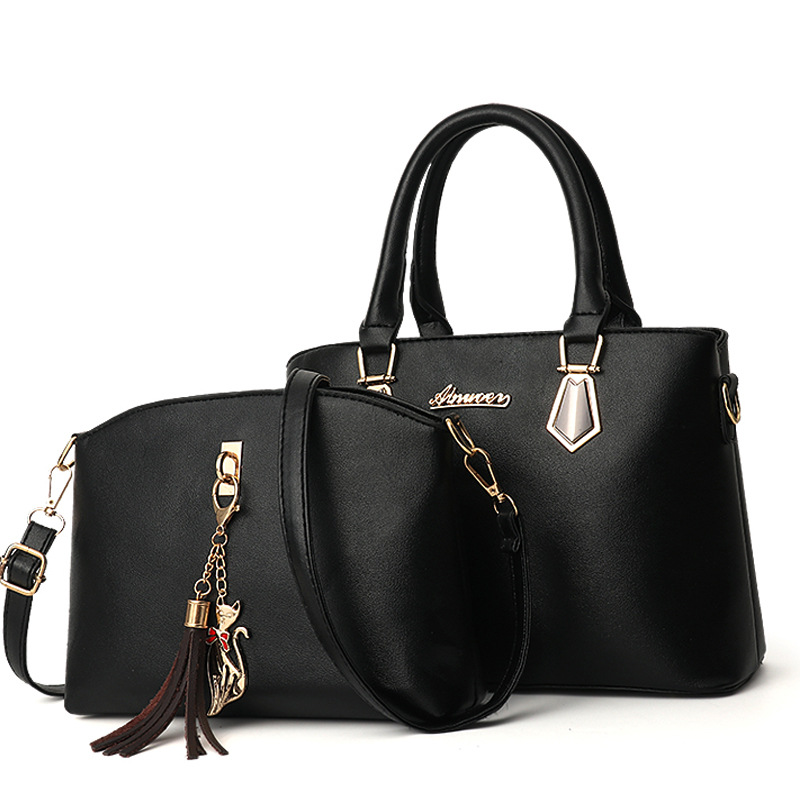 [Shichen women's bag] 2023 new fashion trendy women's handbag foreign trade mother and child bag simple shoulder bag
