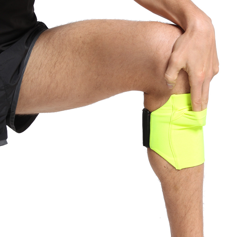 Stretch Velcro Elastic Strap Sports Bag Personal-fit Non-shaking Mobile Phone Bag Leg Bag Adjustable Size Mobile Phone Leg Bag