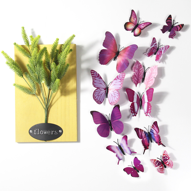 3D Simulation Butterfly Furniture Decorative Wall Sticker