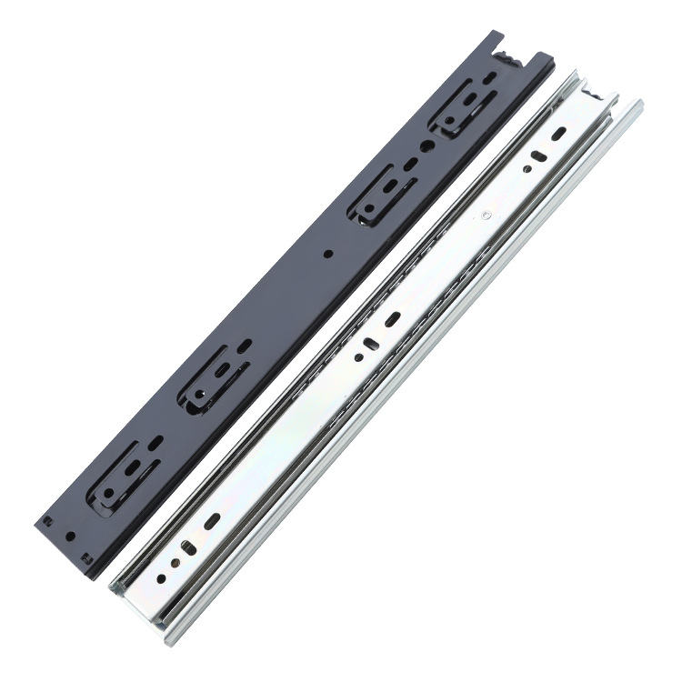 4510/4 inch to 40 inch tri-fold slide drawer rail cabinet mute drawer rail Aodeli Furniture Hardware