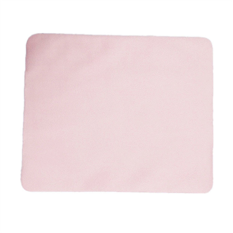 Microfiber glasses cloth wholesale Island silk suede non-deerskin eye lens Crystal plated silver wipe screen cloth logo
