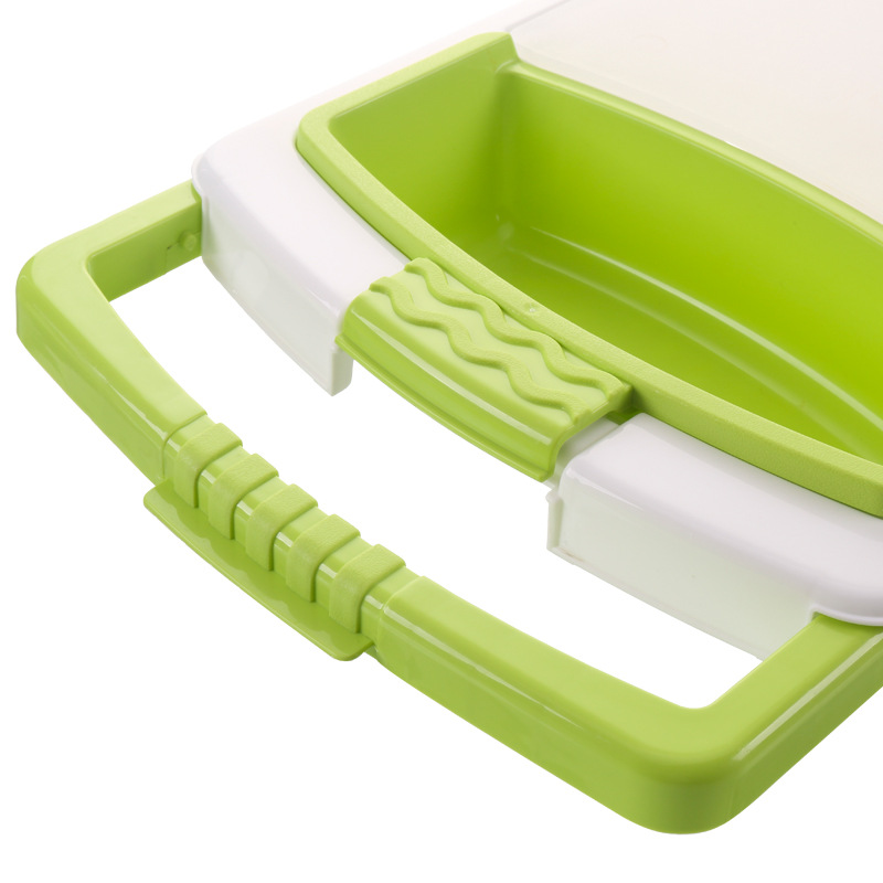 Kitchen draining cutting board plastic storage draining cutting board creative household food supplement cutting board manufacturer wholesale