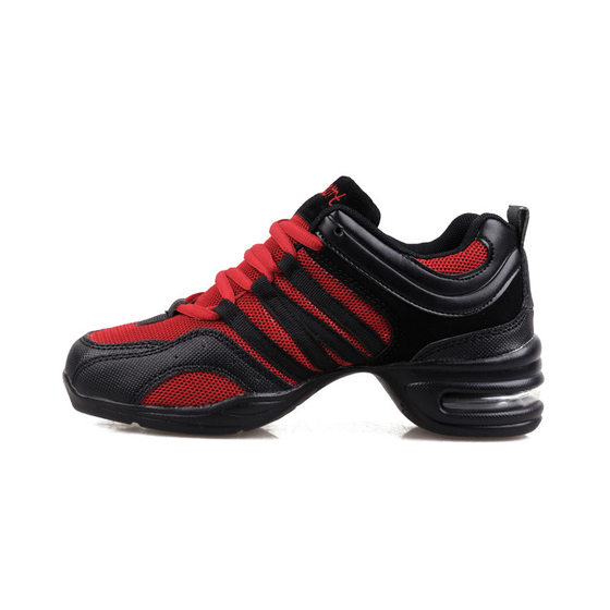 Square Dance Shoes Dance Shoes Height Increasing Women's Dance Shoes Modern Dance Soft Bottom Air Cushion Breathable Mesh Sneakers Women's 729