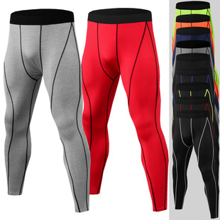Sports Pants Men's Fitness Running Training Pants Amazon Breathable Quick-drying Pants Men's Stretch Leggings