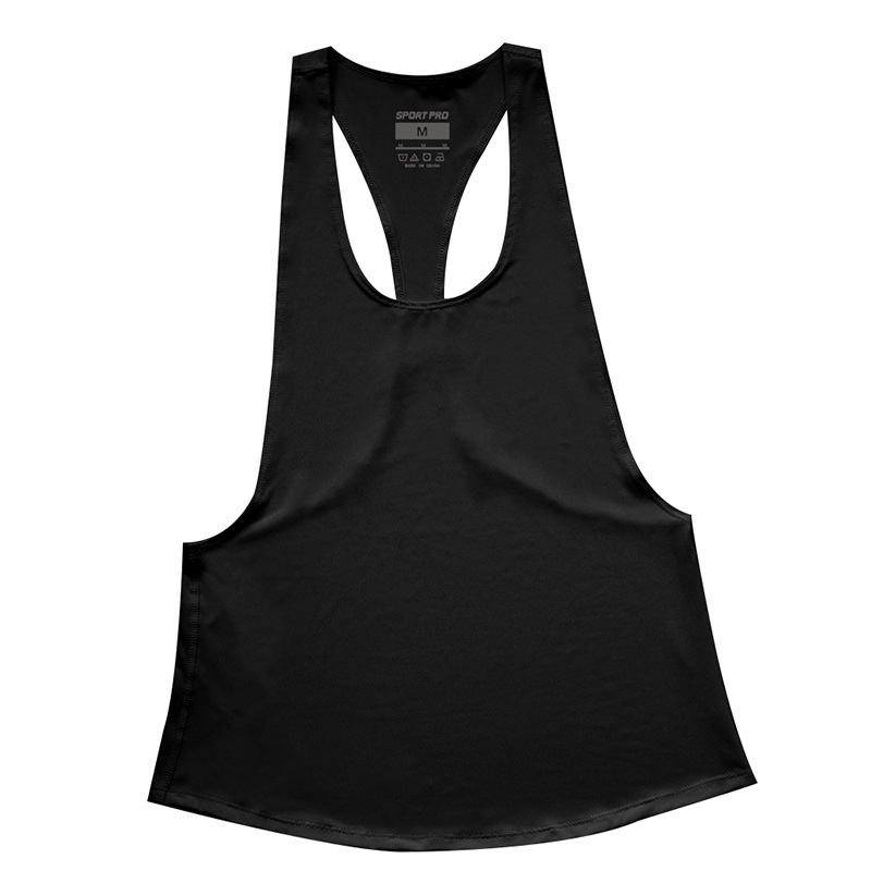 European and American Explosions Sports Fitness Small Blouse Loose Quick-drying Sweat-wicking Sports Sleeveless Vest Factory Outlet
