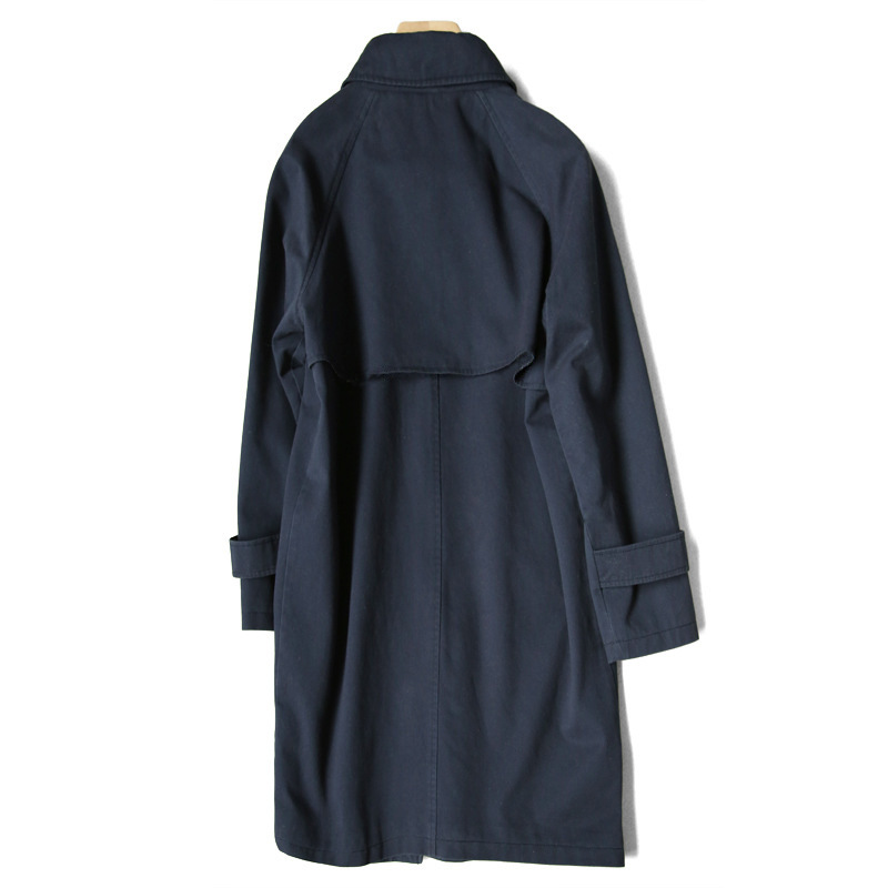 Temperament windbreaker women's long 2023 autumn women's cotton casual coat women's clothes Japanese new a generation of hair