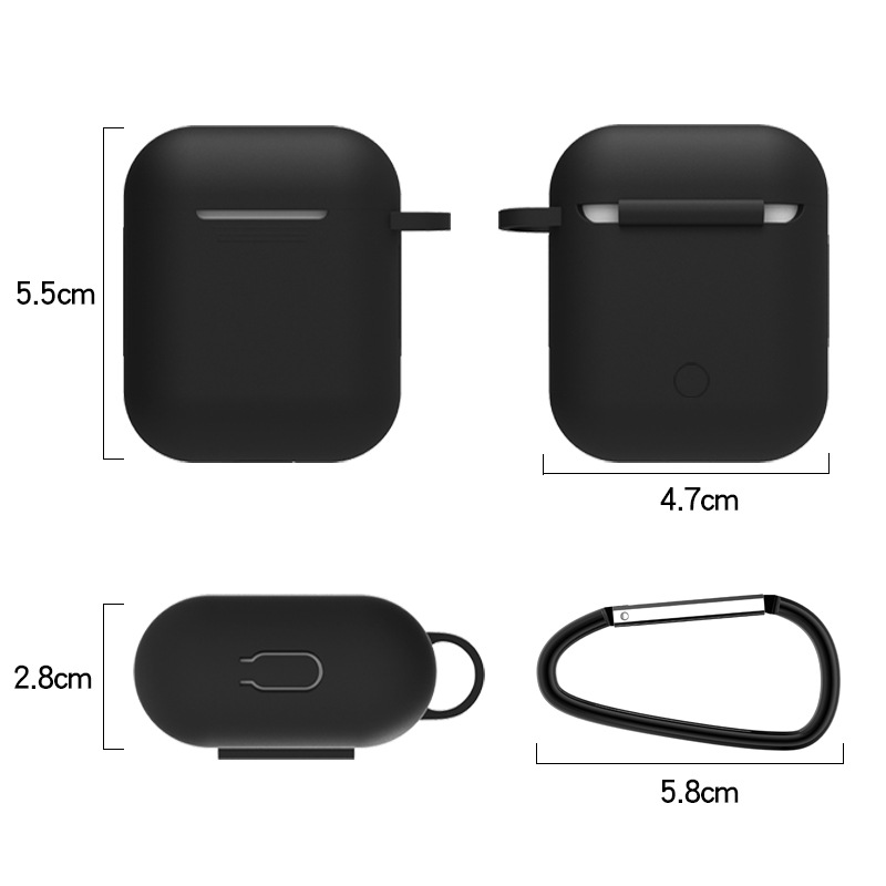 airpods earphone cover for Apple earphone protective cover universal suit airpods second generation storage box