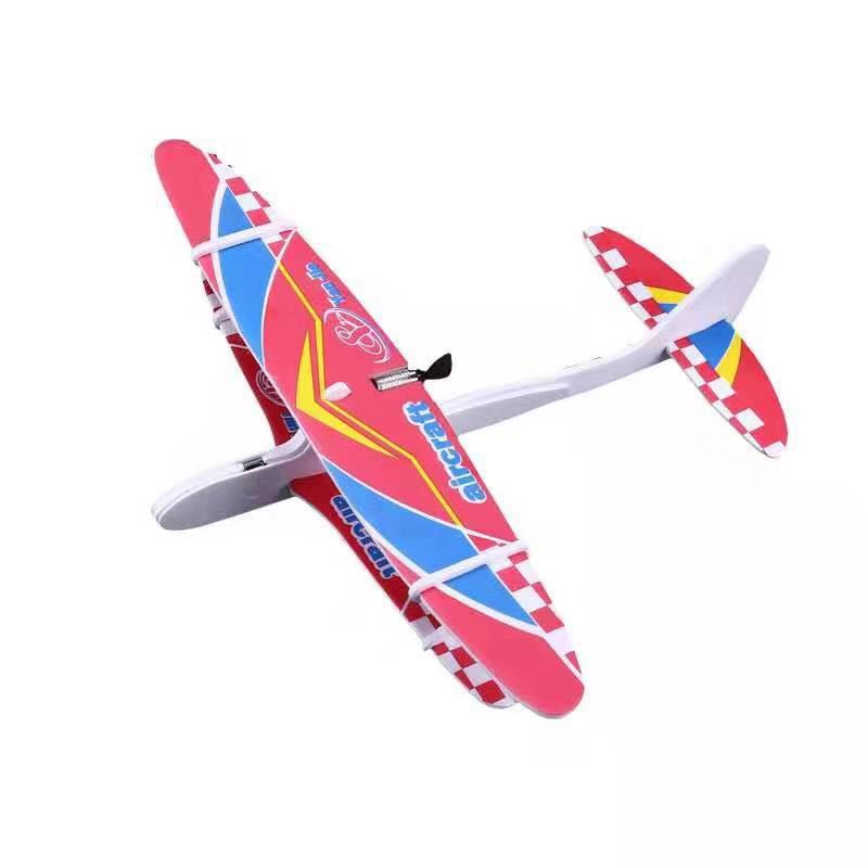 Manufacturers with lights EPP electric hand throwing foam aircraft USB charging swing glider aircraft model aircraft children's toys