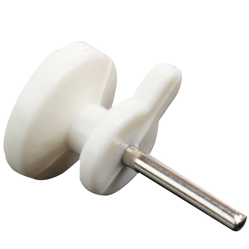 Mini Trumpet Invisible Hook Wall Nail Single Needle White Round Hole Hanging Small Tail Hook Board Card Slot Wall Nail