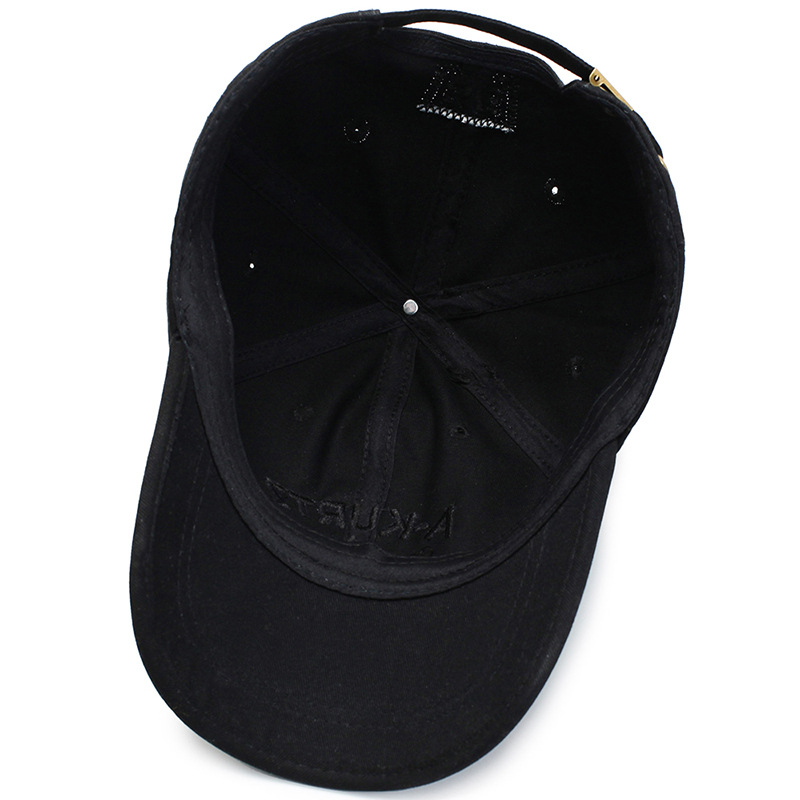 Spring New Baseball Hat Men's Korean-style Trendy Cap Outdoor Embroidered Sunshade Hat Women's Sunscreen Hat Red Label Small A