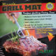 0.2MM black barbecue mat copper bbq baking mat glass fiber teflon baking mat set 33x40cm