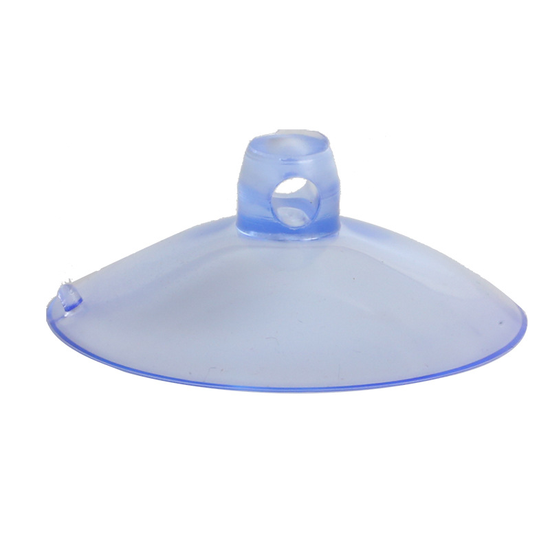 Perforated suction cup strong bathroom vacuum car sunshade glass transparent wall-mounted wedding car window hanging toy