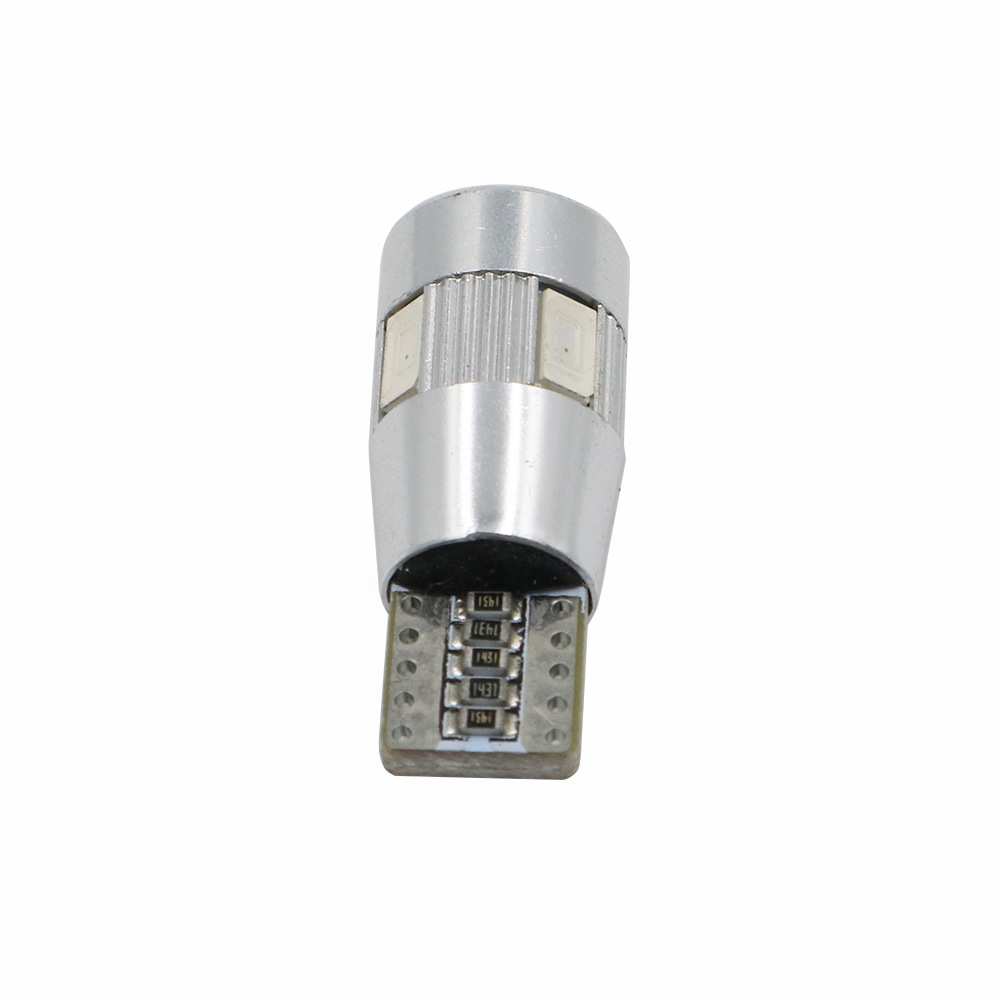 Автомобильный светодиодный T10 5730 5630 6SMD индикатор ширины декодирования W5W лампа для освещения номерного знака Лампа для чтения