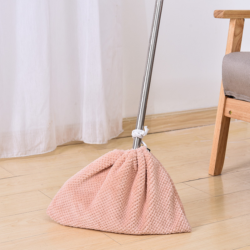Lazy Broom Set Cloth Household Drag Sweep Integrated Soft Sweep Sweep Water Absorbent Mop Broom Cloth