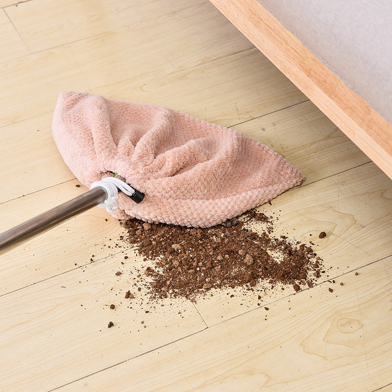 Lazy Broom Set Cloth Household Drag Sweep Integrated Soft Sweep Sweep Water Absorbent Mop Broom Cloth