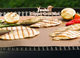 0.2MM black barbecue mat copper bbq baking mat glass fiber teflon baking mat set 33x40cm