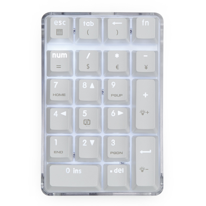 Kangaroo DS-9817 laptop external numeric keypad USB switching-free financial mechanical keyboard