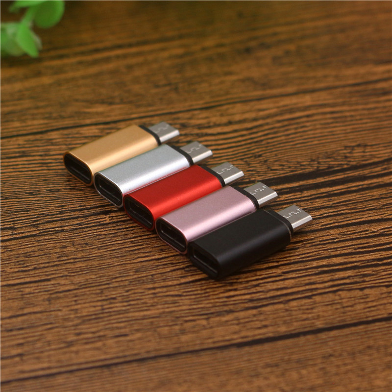 TYPE-C female to Micro male type-c data cable adapter Android revolution type-c female adapter