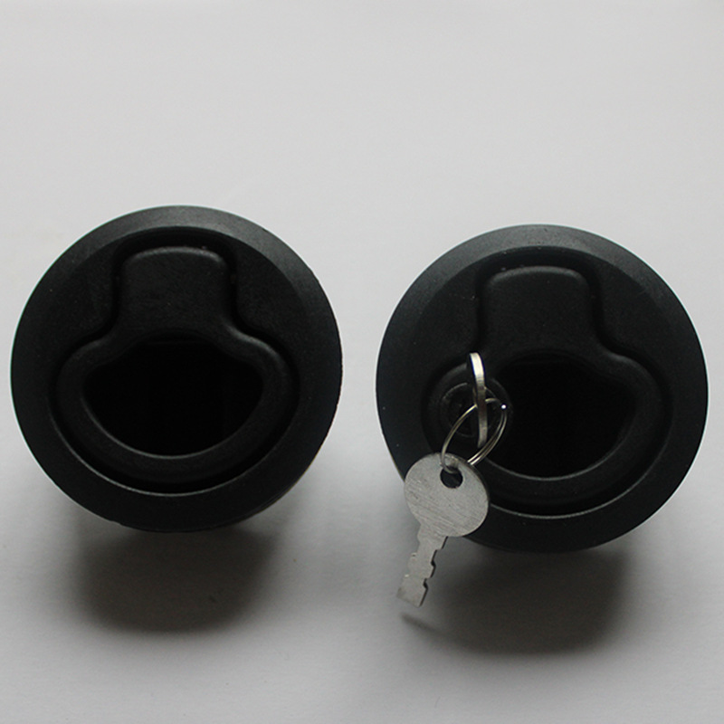 DK619 Sosco lock for yachts and ships, rotary tongue lock, embedded pull ring lock, Double Impact door lock for RV