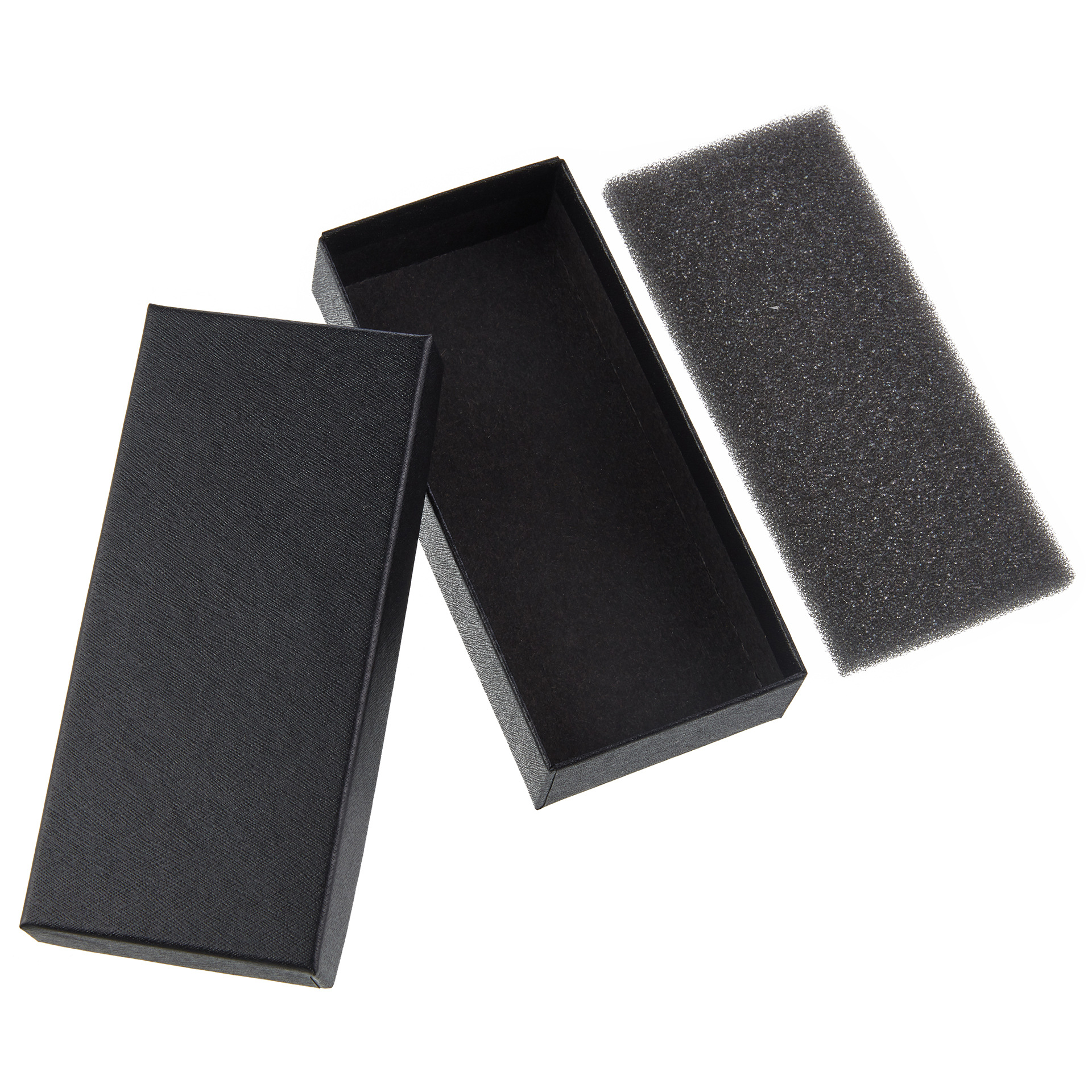 Manufacturers jewelry box Tissot grain watch packaging box gift box Black boutique box wholesale jewelry box
