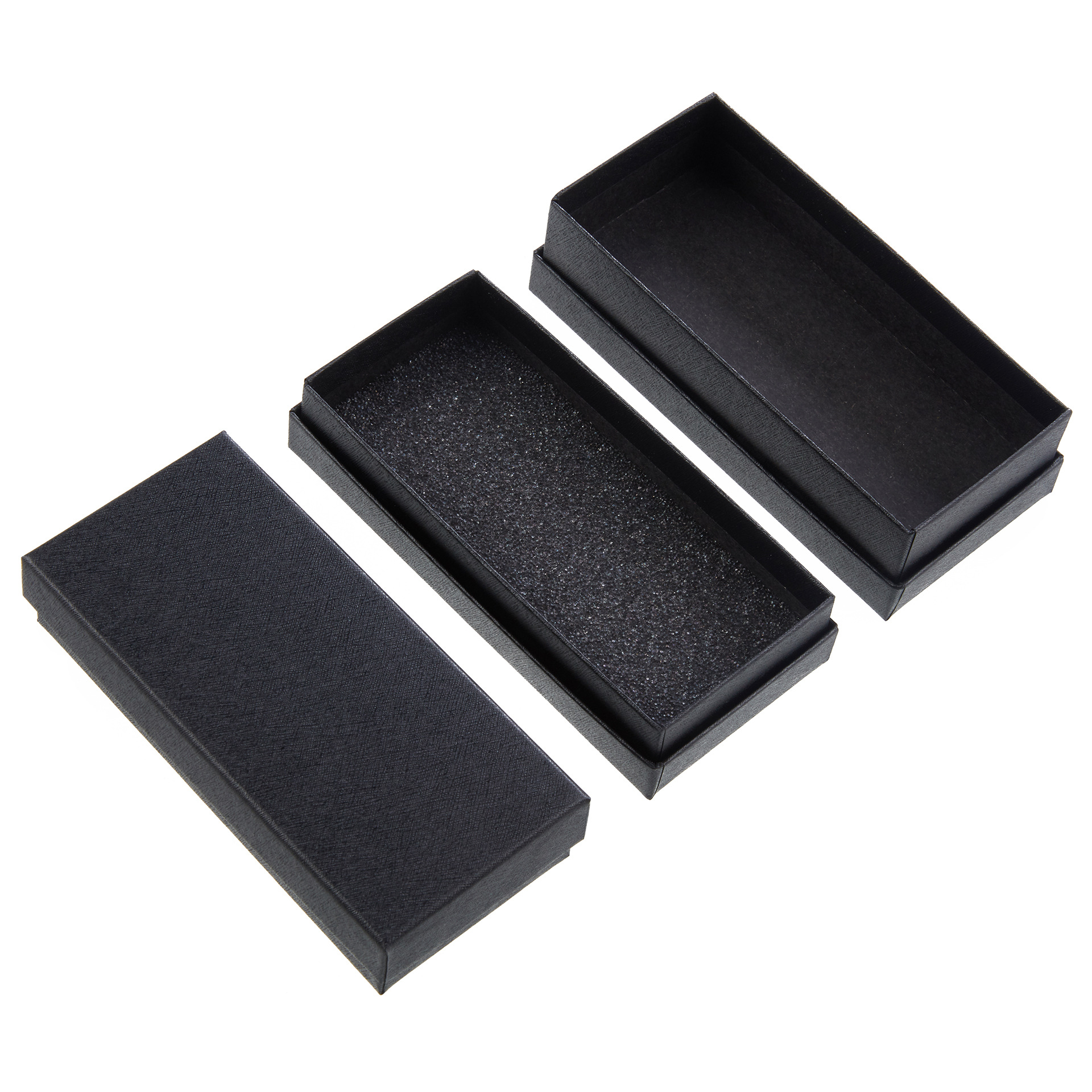 Manufacturers jewelry box Tissot grain watch packaging box gift box Black boutique box wholesale jewelry box