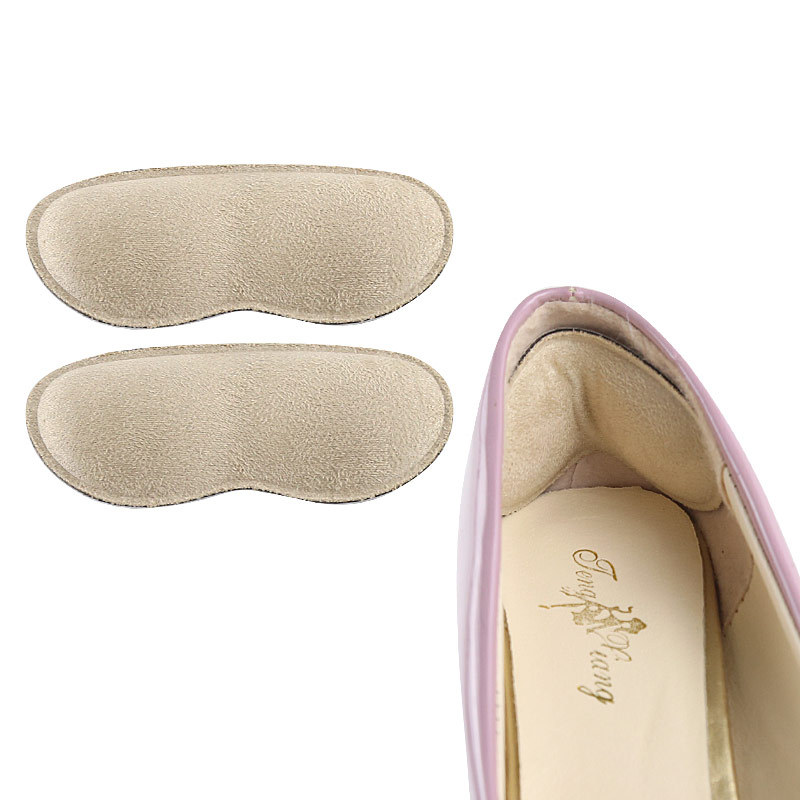 Men's and women's thickened non-heel sponge back anti-wear anti-fall heel non-slip leather shoes casual shoes half size pad heel stickers