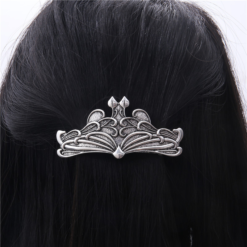 In stock AliExpress Vikings women vintage hairpin spring clip Nordic culture classic style Celtics hair accessories
