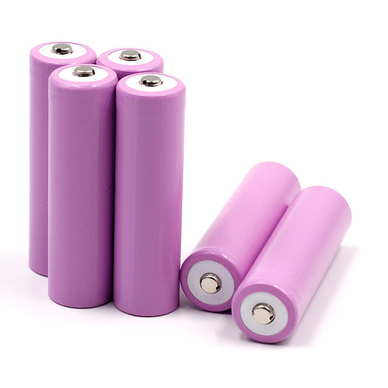 18650 lithium battery handheld fan battery 3.7V fascial gun flashlight rechargeable lithium battery tip