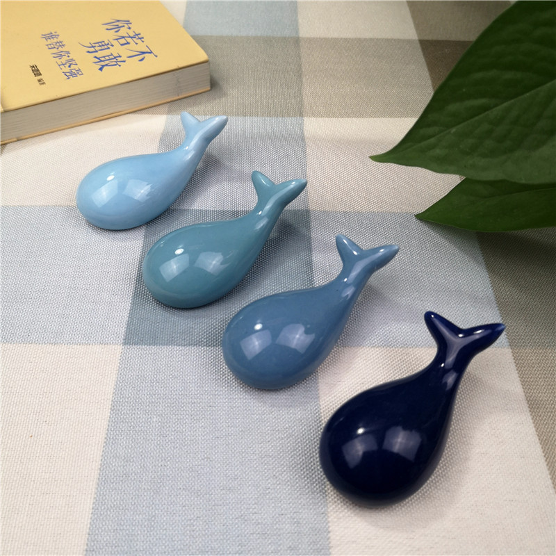 Japanese ZAKKA Marine Animal Whale Chopsticks Rack Chopsticks Holder Cute Dolphin Household Hotel Table Ornaments Chopsticks Pillow