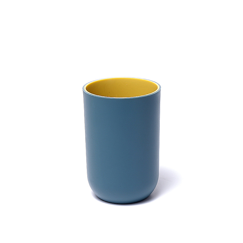 Two-color plastic toothbrush cup water Cup home fresh simple mouthwash Cup couple brush Cup wash cup