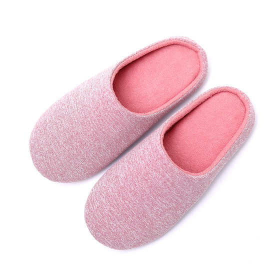 Cationic Japanese Indoor Home Wooden Floor for Men and Women Couple Floor Warm Half-bag Soft Bottom Slippers for Autumn and Winter