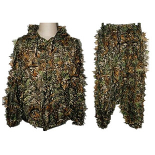 Outdoor camouflage suit bird watching suit adult camouflage suit tactical suit Gilli suit 3D leaf tactical suit