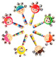 Smiley cartoon rattle