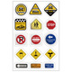 Car stickers-C